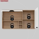 Ver imagem 7 de Armário Aéreo Firenze 120cm 2 Portas - Nicho