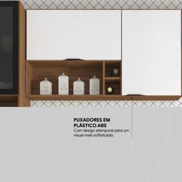 Armário Aéreo Firenze 120cm 2 Portas - Nicho - 10