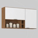 Ver imagem 1 de Armário Aéreo Firenze 120cm 2 Portas - Nicho