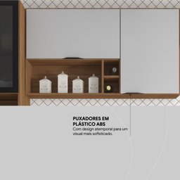 Armário Aéreo Firenze 120cm 2 Portas - Nicho - 10