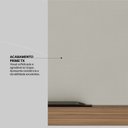 Ver imagem 7 de Armário Aéreo Firenze 120cm 2 Portas - Nicho Marrom/Amêndola Touch/Nude Prime