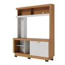 Ver imagem 7 de Estante para TV e Home Theater até 50 Polegadas 160,3CMX188CM 2 Portas Valença Marrom