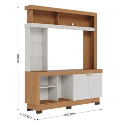 Estante Home para Tv até 50 Polegadas 2 Portas Valença - 3