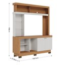 Ver imagem 3 de Estante Home para Tv até 50 Polegadas 2 Portas Valença