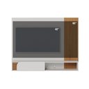 Ver imagem 3 de Painel Ripado Suspenso para TV até 55 Polegadas 136CMX108CM 1 Porta Jurerê Branco