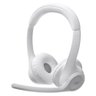 Headset sem Fio Logitech Zone 300 - Redução de Ruído - até 20h Bateria - Bluetooth 5.3 - Branco - 1