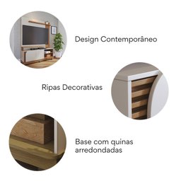 Estante para TV até 65 Polegadas 2 Portas Jurerê 150cm - 10