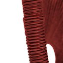 Ver imagem 4 de Cadeira para Área Externa Acapulco em Aço Carbono Vermelho