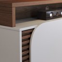 Ver mais imagens de Estante Ripado para TV até 65 Polegadas 2 Portas Jurerê 150cm