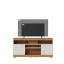 Ver imagem 2 de Rack para TV até 50 Polegadas 136cm 2 Portas 4 Nichos Yara Branco