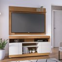 Ver imagem 1 de Rack com Painel para TV até 55 Polegadas 136CMX169CM 2 Portas Yara Maia Marrom
