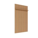 Ver imagem 6 de Conjunto Painel Ripado 1412 e Nicho Niágara 1361 Freijó/Off White Matte