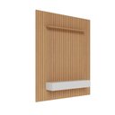 Ver imagem 3 de Conjunto Painel Ripado 1956 e Nicho Niágara 1361 Freijó/Off White Matte