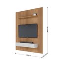 Ver imagem 4 de Conjunto Painel Ripado 1956 e Nicho Niágara 1361 Freijó/Off White Matte