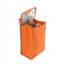 Ver imagem 5 de Bolsa Térmica Dobrável Interior Alumínio 4,8L Laranja