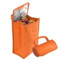 Ver imagem 1 de Bolsa Térmica Dobrável Interior Alumínio 4,8L Laranja