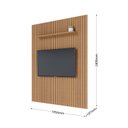 Ver imagem 4 de Conjunto Painel Ripado Niágara 195,6 cm Freijó