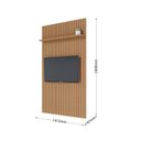 Ver imagem 4 de Conjunto Painel Ripado Niágara 141,2 cm Freijó