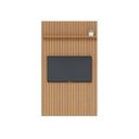 Ver imagem 2 de Painel Ripado para TV até 65 Polegadas 240x141,2cm Niágara Freijó