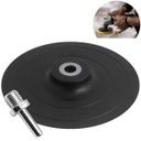 Ver imagem 1 de Suporte de Borracha para Disco de Lixa Boina 115mm + Adaptador para Suporte Disco M14