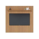 Ver imagem 2 de Painel Ripado para TV até 82 Polegadas 100% MDF 250CMX240CM 2.5 Yescasa Marrom