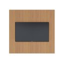 Ver imagem 7 de Painel Ripado para TV até 82 Polegadas 100% MDF 250CMX240CM 2.5 Yescasa Marrom