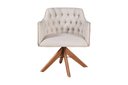 Ver imagem 1 de Poltrona Giratória Decorativa Zara:bl05