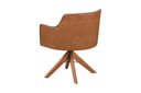 Ver imagem 3 de Poltrona Giratória Decorativa Zara:bl05