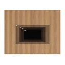 Ver imagem 5 de Painel para Tv 82 Polegadas 240cmx304cm 100% MDF Ripado 3.0  C/nicho Yescasa