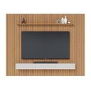 Ver imagem 2 de Painel Ripado 304,4CMX240CM Conjunto 3044 e Nicho Niágara 2179 Yescasa Marrom