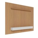 Ver imagem 4 de Painel Ripado 304,4CMX240CM Conjunto 3044 e Nicho Niágara 2179 Yescasa Marrom