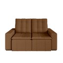 Ver imagem 7 de Sofá Cama Retrátil e Reclinável 3 Lugares 180cm em Veludo Palmeira CabeCasa MadeiraOriginals