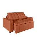 Ver imagem 4 de Sofá Cama Retrátil e Reclinável 3 Lugares 180cm em Veludo Palmeira CabeCasa MadeiraOriginals