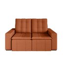 Ver imagem 7 de Sofá Cama Retrátil e Reclinável 3 Lugares 180cm em Veludo Palmeira CabeCasa MadeiraOriginals Terraco