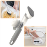 Escova de Limpeza Esponja Lava Louça com Porta Detergente Multiuso Prático - 9