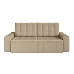 Sofá Cama Retrátil e Reclinável 3 Lugares 200cm em Veludo Palmeira CabeCasa MadeiraMadeira - 11