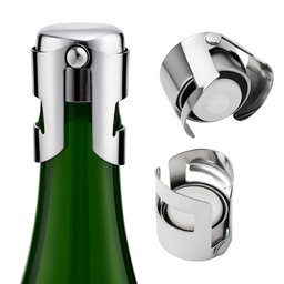 Tampa Hermética Vedação a Vácuo Garrafa de Vinho Champanhe - 6