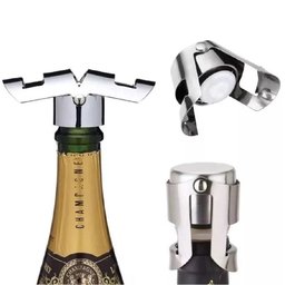 Tampa Hermética Vedação a Vácuo Garrafa de Vinho Champanhe - 2