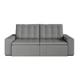 Sofá Cama Retrátil e Reclinável 3 Lugares 200cm em Veludo Palmeira CabeCasa MadeiraMadeira - 11