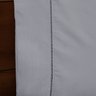 Conjunto Lençol King Size Ponto Palito 300 Fios com Elástico 3 Peças:cinza - 4