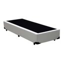 Ver imagem 1 de Cama Box Solteiro 88 Bello Box - Tecido Sintético Branco