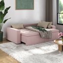 Ver imagem 3 de Sofá Cama Retrátil e Reclinável 4 Lugares 240cm em Veludo Palmeira CabeCasa MadeiraOriginals