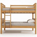 Ver imagem 1 de Cama Beliche Solteiro 188x88cm com Escada Fixa Noan Mel B11 - Mpozenato