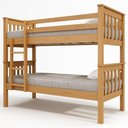 Ver imagem 5 de Cama Beliche Solteiro 188x88cm com Escada Fixa Noan Mel B11 - Mpozenato
