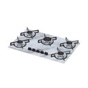 Ver imagem 3 de Kit Balcão para Cooktop Cozinha Kaiki Salvia Nature Off White com Fogão Cooktop 5 Bocas Ultra Chama 