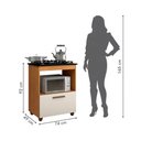 Ver imagem 6 de Kit Balcão para Cooktop Cozinha Kaiki Salvia Nature Off White com Fogão Cooktop 5 Bocas Ultra Chama 
