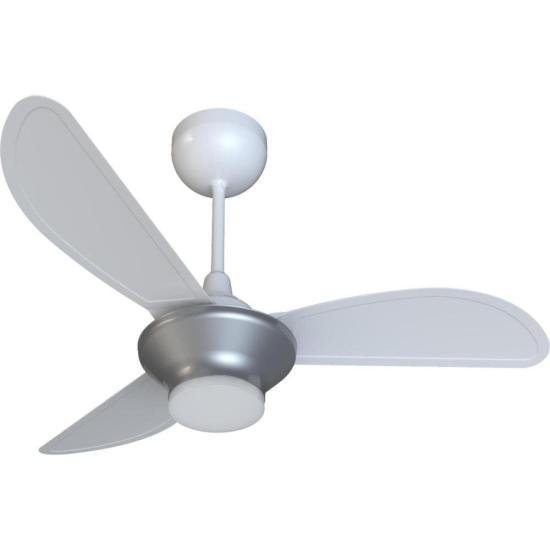 Ventilador de Teto Ventisol Mistral 3 Pás Branco/Cinza Bivolt - 4