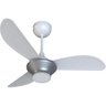 Ventilador de Teto Ventisol Mistral 3 Pás Branco/Cinza Bivolt - 4