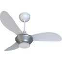 Ver imagem 4 de Ventilador de Teto Ventisol Mistral 3 Pás Branco/Cinza Bivolt