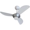 Ventilador de Teto Ventisol Mistral 3 Pás Branco/Cinza Bivolt - 1